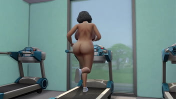 Preview 1 of Nepali Sexy Bf - Hot gilf at the gym