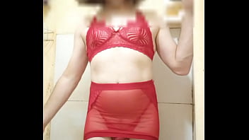 Preview 4 of Extrem Scat Girl - Cdzinha de lingerie mostrando o pintinho