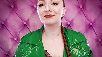Preview 1 of Big Pussy Aunty Indian - ASMR video: nitrile gloves and oil - fetish Glaminatrix Arya Grander - great relax sexy sounding POV