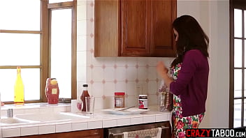 Preview 2 of Madeleine Mom - CrazyTaboo.com - Teen Dillion Harper enjoyed the cure for break up is hot pussy licking by horny big ass MILF stepmom Ariella Ferrera