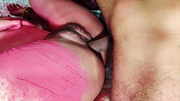 Preview 4 of Family Strokes Mom Teach Son - Jija Ne Saali Ki Chut Me Rang Daalkar Liya Holi Ka Asli Maza!