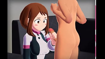Preview 1 of Big Cock Fuck Teen Mp3 - Ochako Uraraka - Room Tea (Complete)
