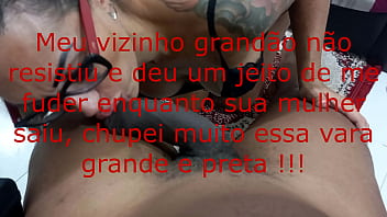 Preview 1 of Zari Porn Video - Meu vizinho aproveitou a sa&iacute_da da esposa e veio me fuder