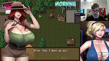 Preview 2 of Big Boobs Pashto - Our first Z-Choice,  Werewolves,  and a threesome with Rachel and Leslie - Ep. 11 Zombie&#039_s Retreat [Uncensored]