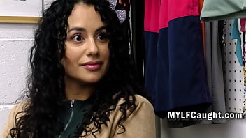 Preview 1 of Sexy Xxxxxxxx Hd Video - Latina MILF Caught Stealing Fairy Lights For Her Family