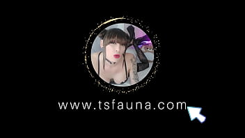 Preview 1 of British Buty Full Girl - Horny Transgender girl massaging her anal