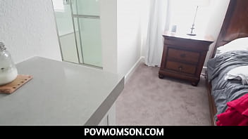 Preview 1 of Mom Fukrey - Horny busty stepmom Lexi Luna tit fucked stepson before amazing blowjob in bathub