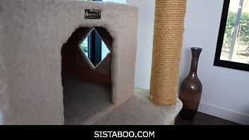 Preview 2 of Saxs Hd Video - SisTaboo - Stepsister Claire Roos sneaks into her stepbros room to masturbate and hump on his pillows