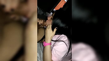 Preview 1 of Mellory Sierramello - Le Gateo A Mi Amigo En La Noche Para Que Me De Pene y leche.