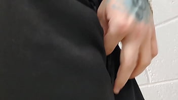Preview 1 of Monday Disko - Guy With A Beautiful Uncut Cock Pisses In Public Urinal |UncutAtNight|
