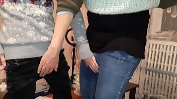 Preview 2 of Airport Cheaking Fucking Video - Our operator could not resist and cums with us  Girls fly orgasm