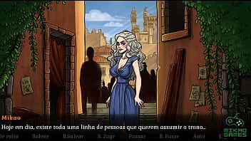 Preview 2 of Sister Rip - Game of Whores ep 5 Dany x Cersei Rainha promete pole dance