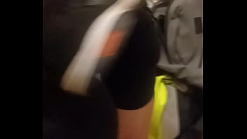 Preview 1 of Big Buntty - Friend has fun trashing my sneakers