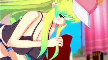 Preview 1 of Strip Ohmibod - LUCOA DRAGON MAID SLOPPY BLOWJOB