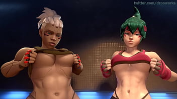 Preview 2 of Pokish Bisex - Soujurn &times_ Kiriko