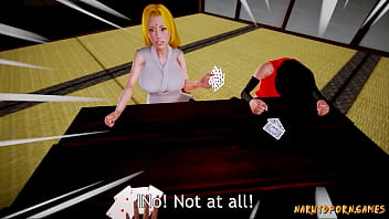 Preview 1 of Aj Appegate With Grandpa - Threesome Naruto sex with Busty MILFs