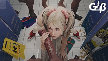 Preview 4 of Raile Mom - Juliet es penetrada en los ba&ntilde_os