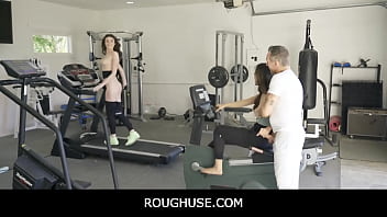 Preview 4 of Avashansia Luc - RoughUse - Young BFFs Treated Like Sex Dolls By Stepdad