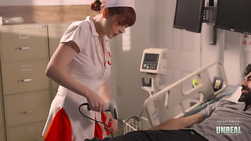 Preview 2 of Mom Wrong Room - &quot_The Mystery Pill&quot_ Ep 3: Human Experience | Official Trailer | Nurse,  Odette Fox fucks her patient Brandon Ashton in the consultation room with her big ass
