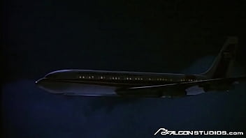 Preview 1 of Brazzers Tourist - FalconStudios - Vintage Jock Blowing A Hairy Hunk In An Airplane