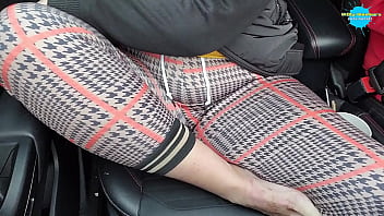 Preview 2 of Full Mom Forced - Wife fucks Herself in the car as I drive
