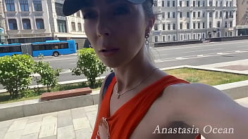 Preview 1 of Vetnamis Sex - Sunny morning and she is making coffee in stokings and hills. Voyeurism.