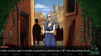 Preview 2 of Soonker Xnxx - Game of Whores ep 2 Alimentos ou Peitos