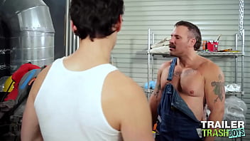 Preview 1 of Kam Sutras - TRAILERTRASHBOYS Step Uncle Jake Jackson Breeds Step Nephew Asher Day
