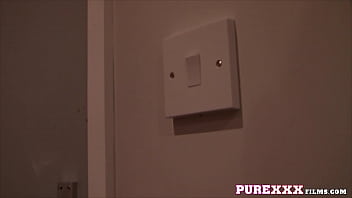 Preview 1 of Lesbo Cocktpe - Sexual blonde babe fucking the camera guy