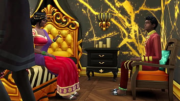 Preview 1 of Mia Sex Ponr Video Xxxx Com - Indian stepmom and stepdad prepare their virgin stepson before the wedding by having threesome sex to lose his virginity in a hotel room