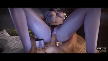 Preview 2 of Tranny Cock Bigger Than Mine - Widowmaker Overwatch PMV