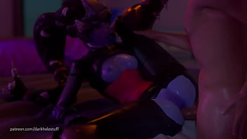 Preview 4 of Tranny Cock Bigger Than Mine - Widowmaker Overwatch PMV