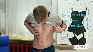 Preview 1 of Deepa Arya And Munna Khan - Pretty Twink Alert! It&#039_s Jacob Spaking &amp_ Milking Himself!