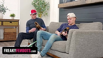 Preview 1 of Loveangels Cam4 - Sex Robot Veronica Church Teaches Inexperienced Boy How To Make It To Third Base - Freaky Fembots