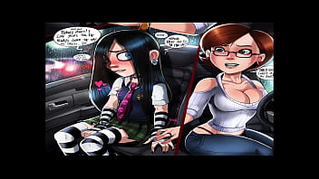 Preview 2 of Busty Buffy Anal Dp - The Incredibles - Curated Panels