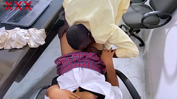 Preview 2 of Johnny Sins Brandi Live - See what horny vice principal used his big black dick and did to a petite pretty girl that came to help clean his office. Subscribe my RED please