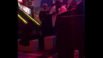 Preview 4 of Mature Ebony Granny Solo - Searching for a slut in a public pub