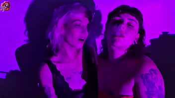 Preview 2 of Family Hansen Home Sex - 4 little sluts smoking and worshiping their feet,  stripping and kissing