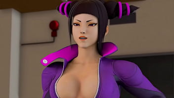 Preview 1 of Kail Life - Cammy vs Dickgirl-Juri reupload