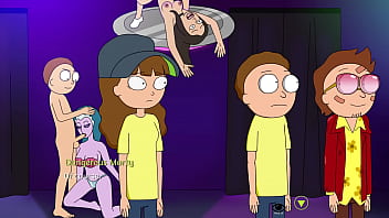Preview 3 of Anus Shock - Rick and Morty:A Way Back Home (Donde esta la biblioteca) [60FPS][Ferdafs][No Commentary][Showcase] Beth,  Morty,  Morticia