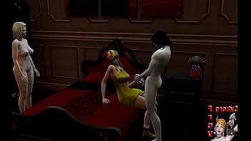 Preview 4 of Emily Pool - Tr&iacute_o de vampiros