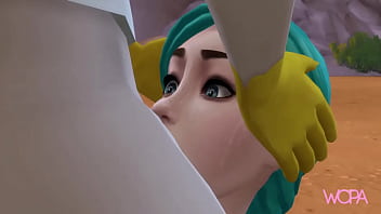 Preview 2 of Xxxkinner Video India - Fortnite Midas putting Jinx Arcane to suck your dick