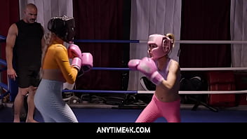 Preview 3 of Alicia Krause - AnyTime4K-FreeUse Girls Fucked By Coach While Boxing - Summer Vixen,  Gia Dibella
