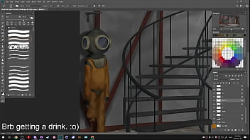 Preview 2 of Simone Had Some Fun - Picarto ~ DarkCookie - Summertime Saga [720p] (2023.01.25)