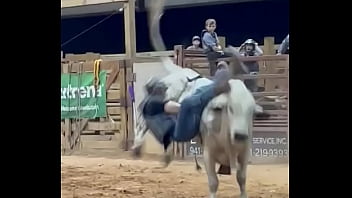 Preview 2 of Vampire Bites Hypnotized Girl - My step son first time riding a bull and going for round 2