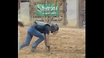 Preview 3 of Vampire Bites Hypnotized Girl - My step son first time riding a bull and going for round 2