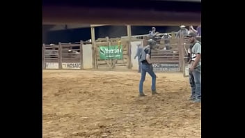 Preview 4 of Vampire Bites Hypnotized Girl - My step son first time riding a bull and going for round 2