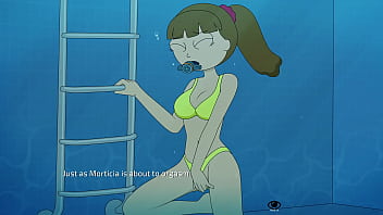 Preview 4 of Train Me Badwap - Rick and Morty:A Way Back Home (Family Pool Day) [60FPS][Ferdafs][No Commentary][Showcase] Beth,  Morty,  Summer,  Morticia