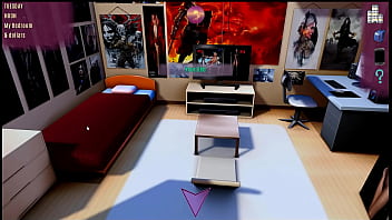 Preview 4 of Ghana Leacks - The wants of summer [Hentai game PornPlay] Ep.2 peeping on the stepsis bathing didn&#039_t went as planned