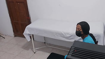 Preview 1 of Anal Shool Chubby - Slutty nurses persuade a patient to have sex in the hospital. Episode one